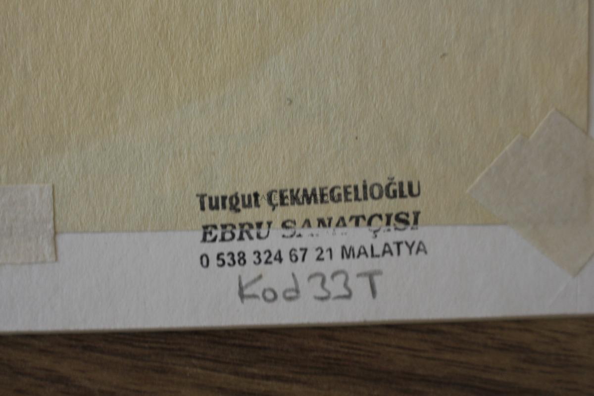ÇİÇEKLİ EBRU 