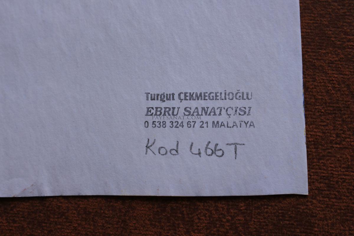 ÇİÇEKLİ EBRU 