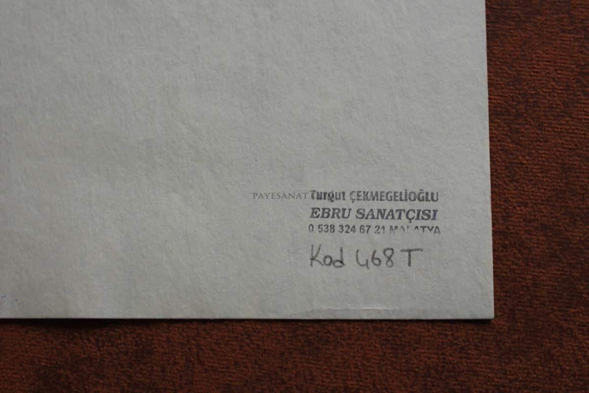 ÇİÇEKLİ EBRU 