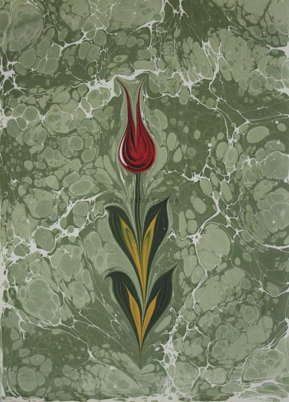 ÇİÇEKLİ EBRU 