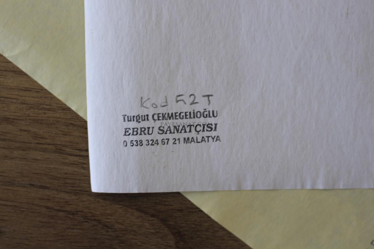 ÇİÇEKLİ EBRU 