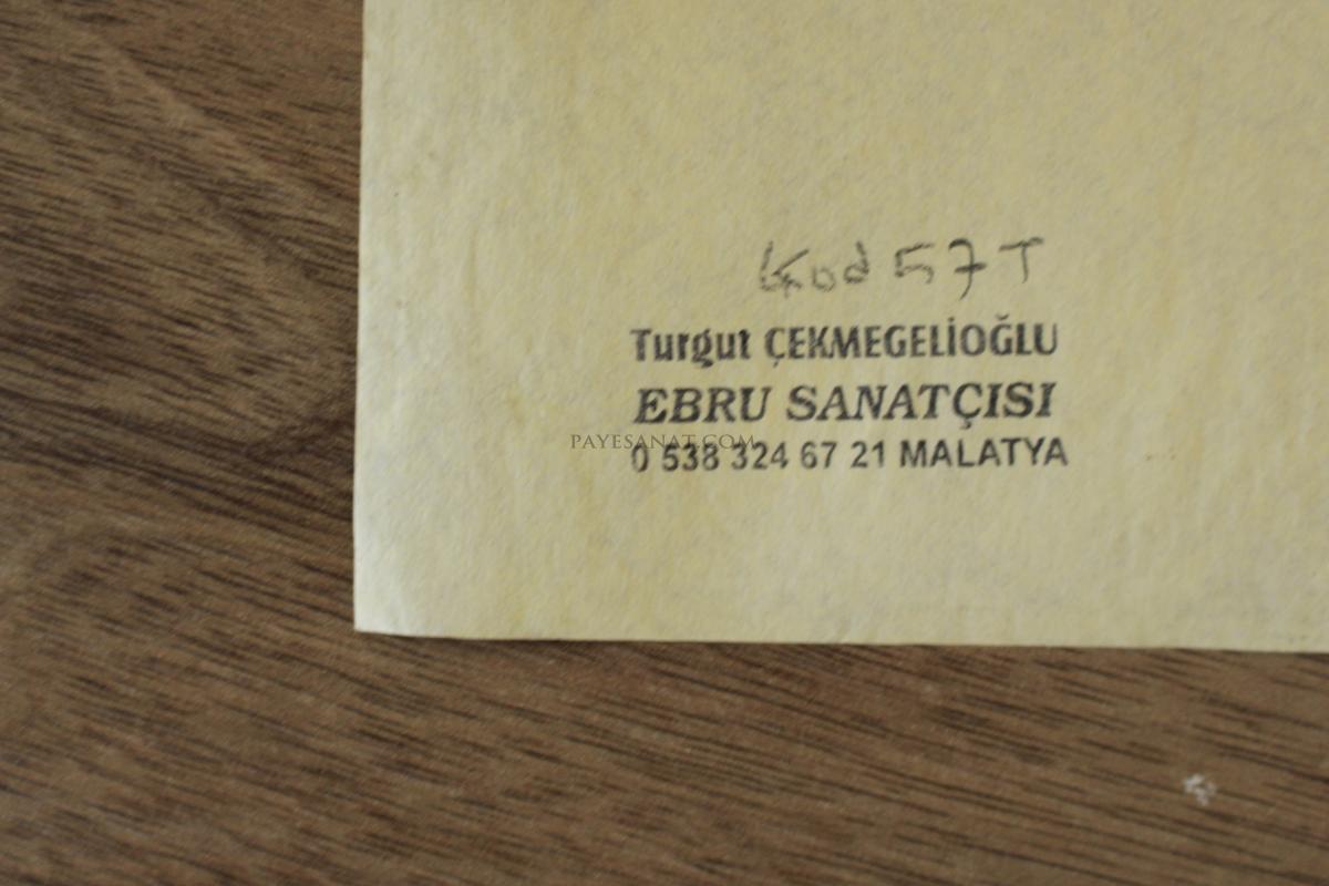 ÇİÇEKLİ EBRU 