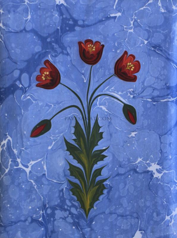 ÇİÇEKLİ EBRU