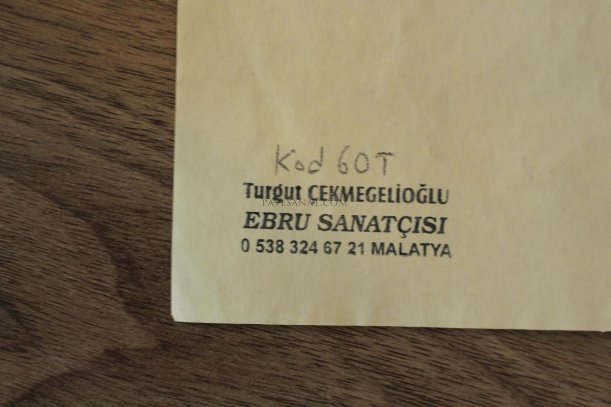 ÇİÇEKLİ EBRU 