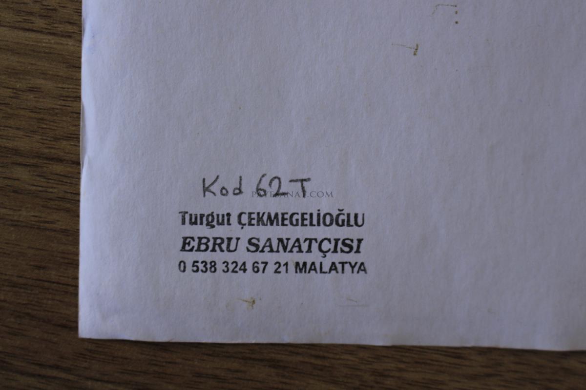 ÇİÇEKLİ EBRU 