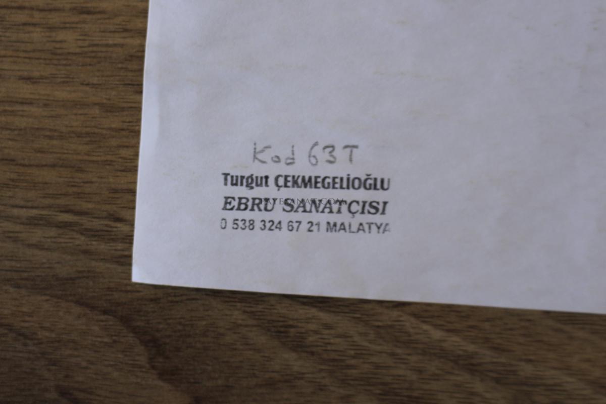 ÇİÇEKLİ EBRU