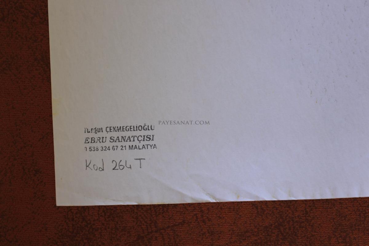 ÇİÇEKLİ EBRU 
