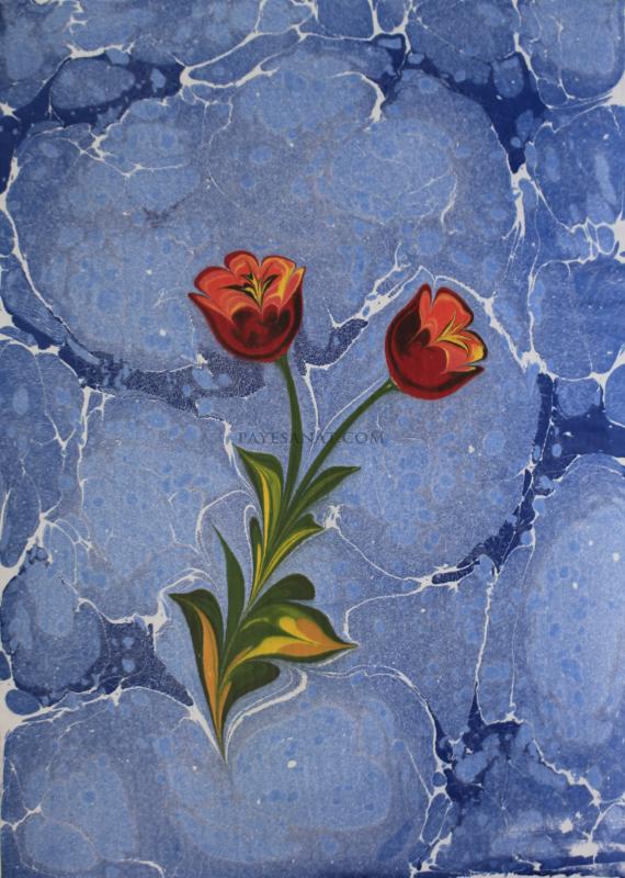 ÇİÇEKLİ EBRU 